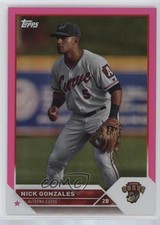 2023 Topps Pro Debut Fuchsia Foil 35/199 Nick Gonzales #PD-179 7kj