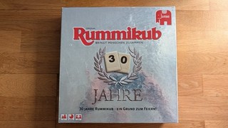 Rummikub 30 Jahre Jubiläumsedition Jumbo Brettspiel Klassiker Silber Edition