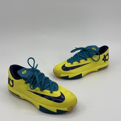 KD 6 Seat Pleasant Size 7y (599424-700) Basketball Sneaker
