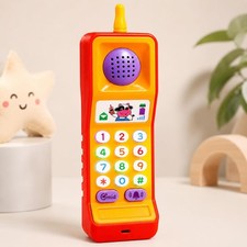 Musical Kids Phone Toy with Lights Sounds Educational Mobile Phone Toy