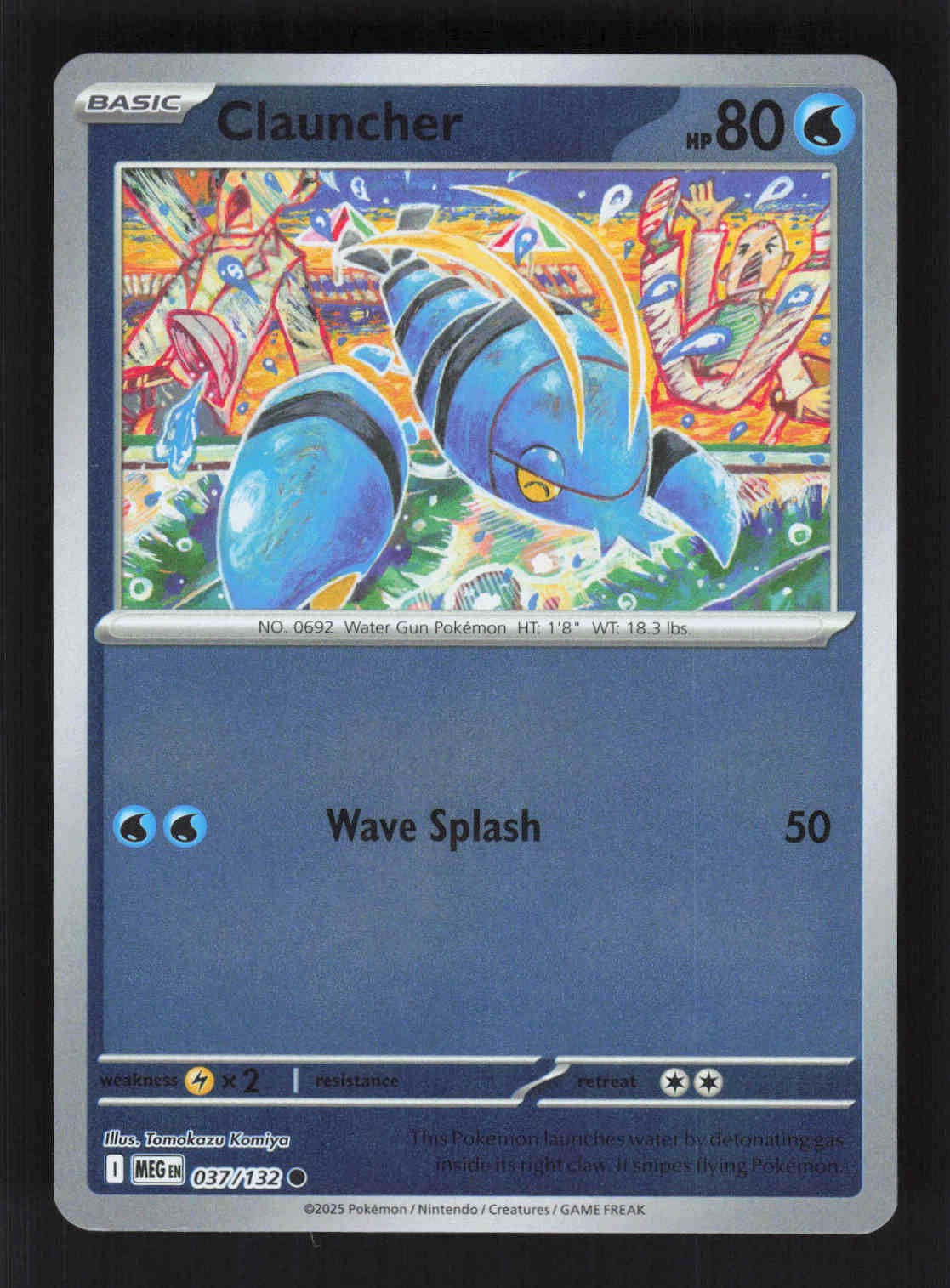 Clauncher Common ME01: Mega Evolution 037/132 NM