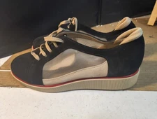 Beautifeel Ladies Lace Up Suede and Lace Mesh Sneaker Size 9 EU 40