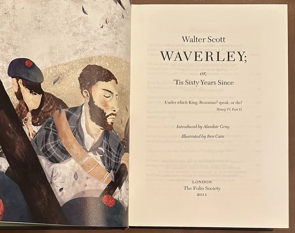 Waverly By Walter Scott 1991 Folio With Slipcase Mint Condition Foto 4 de 4