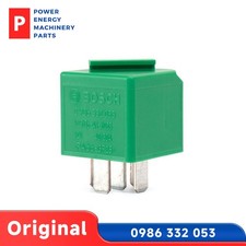 Original Bosch 0986332053 12V 40/30A 5 Pin Mini SPDT Changeover Relay Green 1PCS