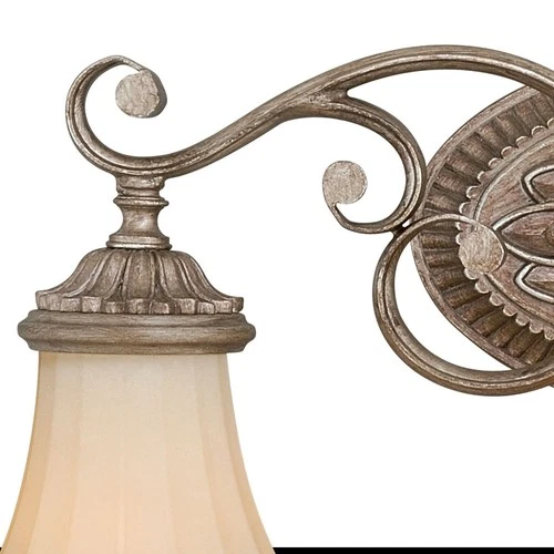 Avenant 3-Light Bathroom Light in Traditional Style 10.5 Inches Tall and 23 - Picture 2 of 11