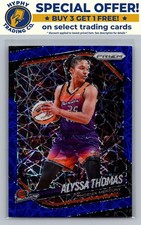 2025 Panini Prizm WNBA Alyssa Thomas Blue Velocity Prizms #44