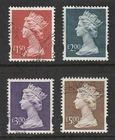 1999 MACHIN HIGH VALUES SET OF 4 SGY1800/Y1803 FINE USED