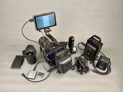 Blackmagic Design Pocket Cinema Camera 6K EF Bundle - 2 Lenses, V-Mount, Monitor