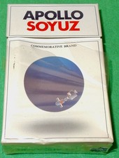 Vintage Commemorative Apollo Soyuz EMPTY Ciga...