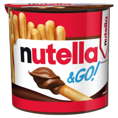 80050100 Nutella & Go! Krem do smarowania z orzechami laskowymi i kakao oraz chr
