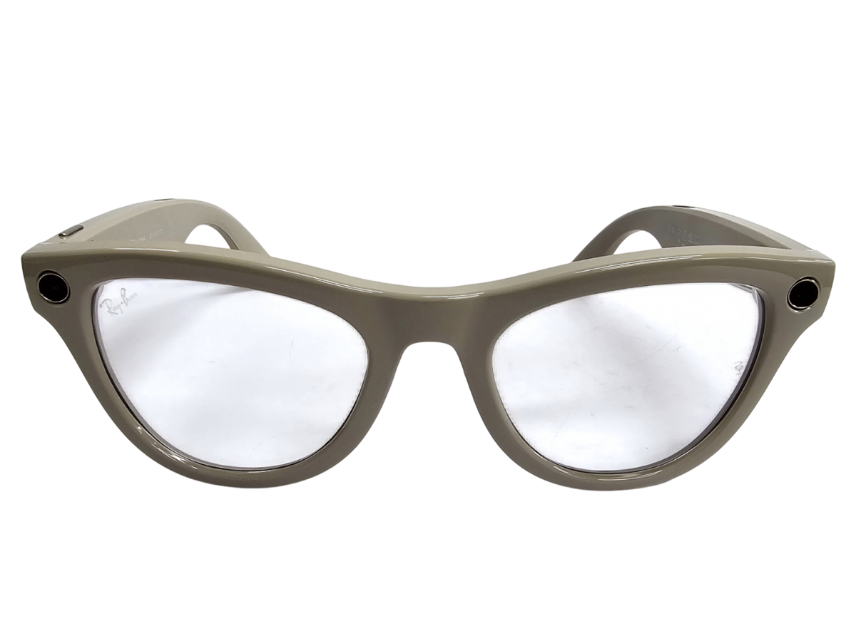 RAY-BAN Meta Skyler Shiny Chalky Gray Transition AI Smart Glasses 