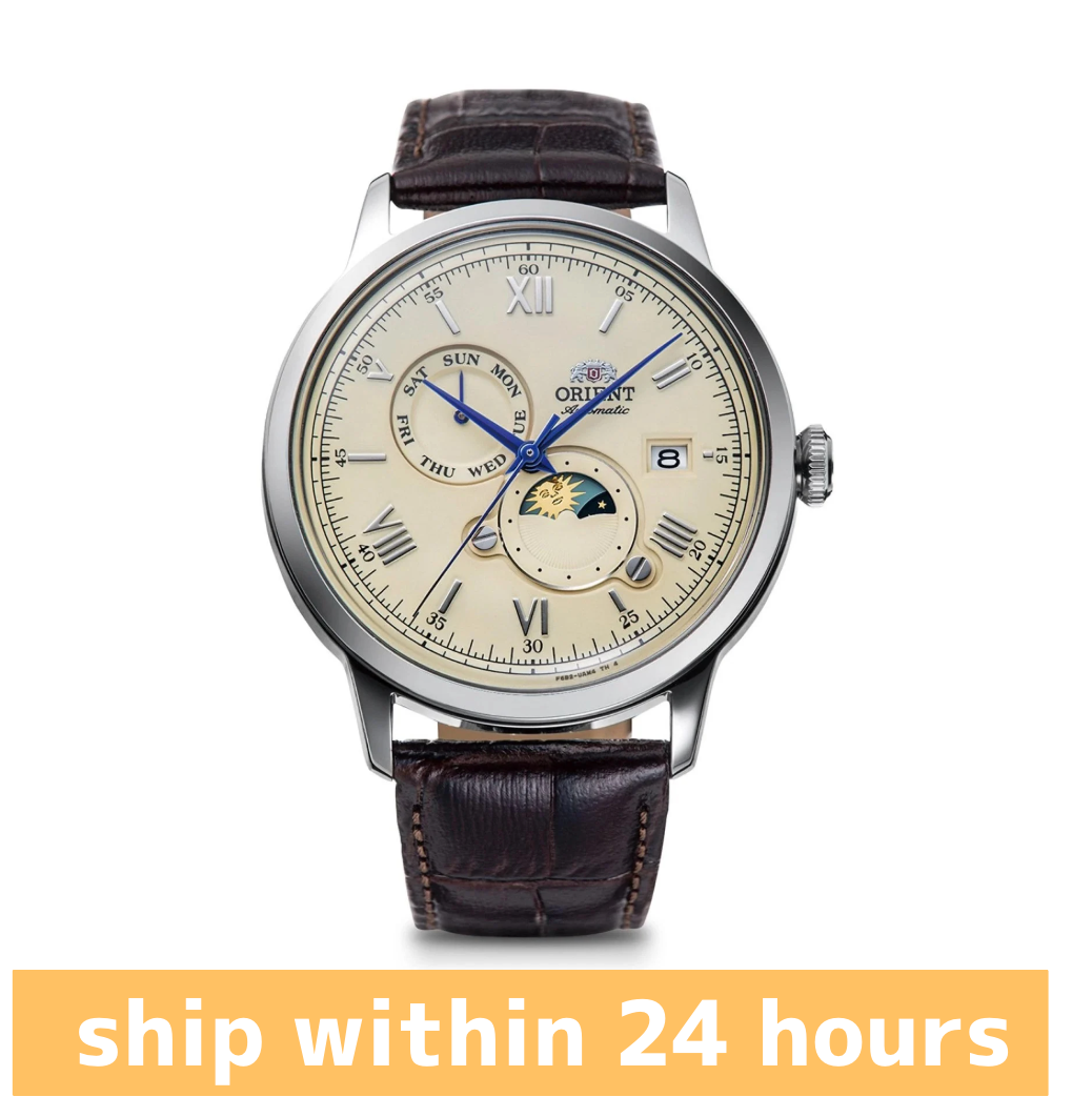 Orient Orient Bambino SUN & MOON RN-AK0803Y Automatic Men  display picture 1