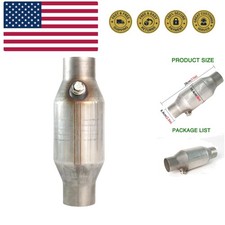 Epa 2.5 Inletoutlet Universal Catalytic Converter Stainless Steel O2 Port