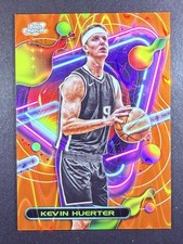 2023-24 Topps Chrome Cosmic Kevin Huerter Orange Refractor #/25 SP Kings