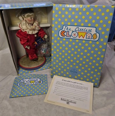 Tommy the Clown Porcelain Doll McClelland Children's Circus by Reco Knowles -NOS