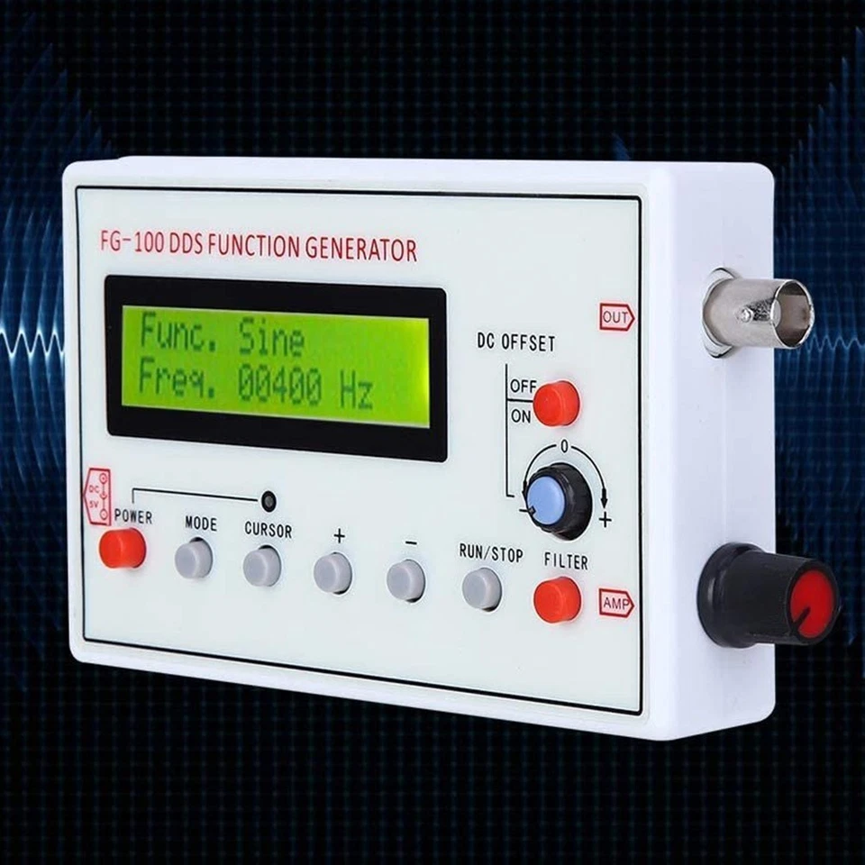 DDS Function Signal Generator with Sine Square Triangle and Sawtooth Wave - Image 4 of 4