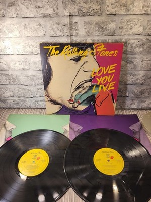 Rolling Stones -Love You Live 1977 Gatefold COC-2-9001 1st Monarch Press 