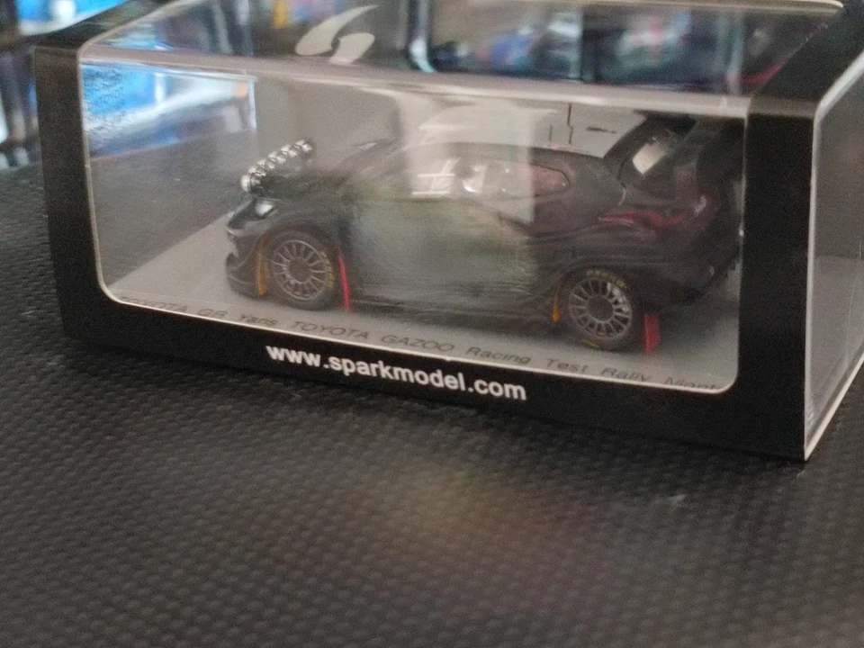 Spark TOYOTA YARIS Rally1 S.Ogier TEST Rally MONTECARLO - 1:43 RARE - Immagine 2 di 4