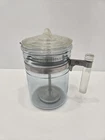 Vintage Pyrex Flameware 6-Cup Glass Coffee Pot Percolator