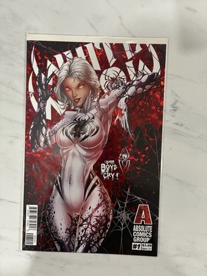White Widow #1 2019 NM 9.4 Jamie Tyndall Red Foil Variant Gemini