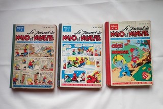 lot 3 albums le journal de NANO ET NANETTE 5 9 et 24
