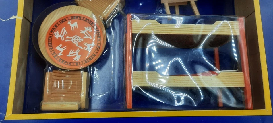 Muebles para casa de muñecas LUNDBY DORMITORIO INFANTIL con caja vintage 1977 Foto 3 de 4