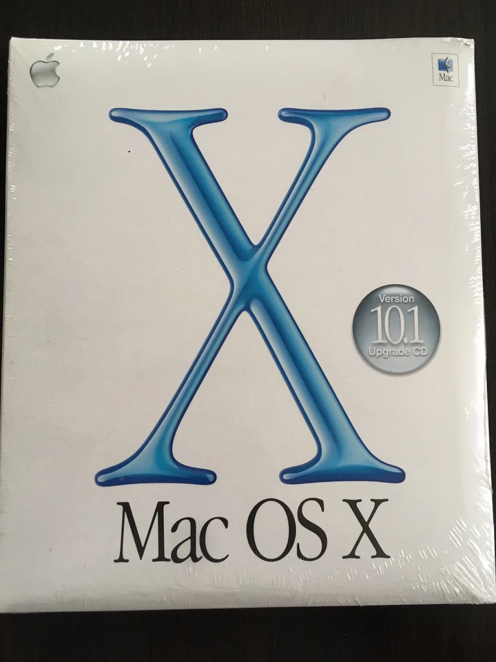 Apple Mac OS X Version 10.1 "Puma" Upgrade CD - Original Verpackt ungeöffnet RAR