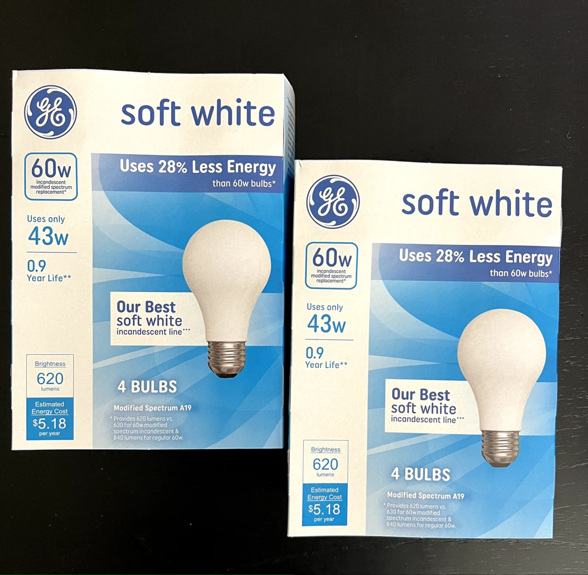 Ge 60 watt incandescent light bulbs deals