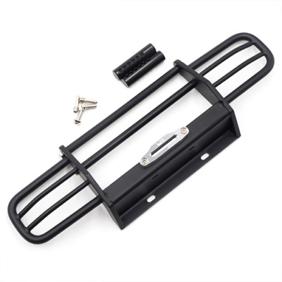 NEW Yeah Racing Metal FR Bumper BLK Venture/TRX-4/SCX10 II FREE US SHIP