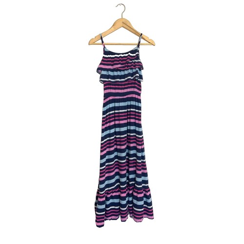 maxi dress with fitted bodice L'AGENCE Rosette Maxi Dress in Cardamom/Ecru Polka Dot