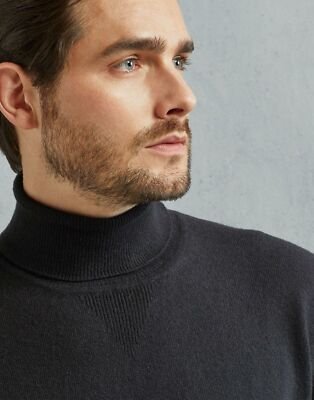 belstaff engineered roll neck