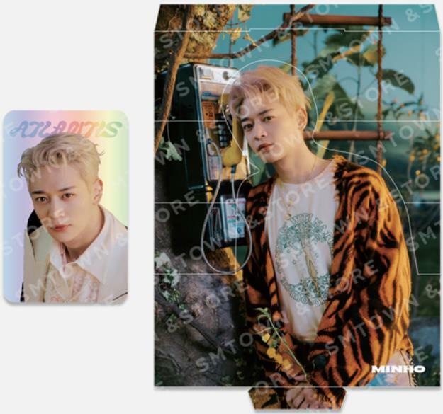 SHINee Atlantis SMTOWN OFFICIAL GOODS HOLOGRAM PHOTO CARD SET