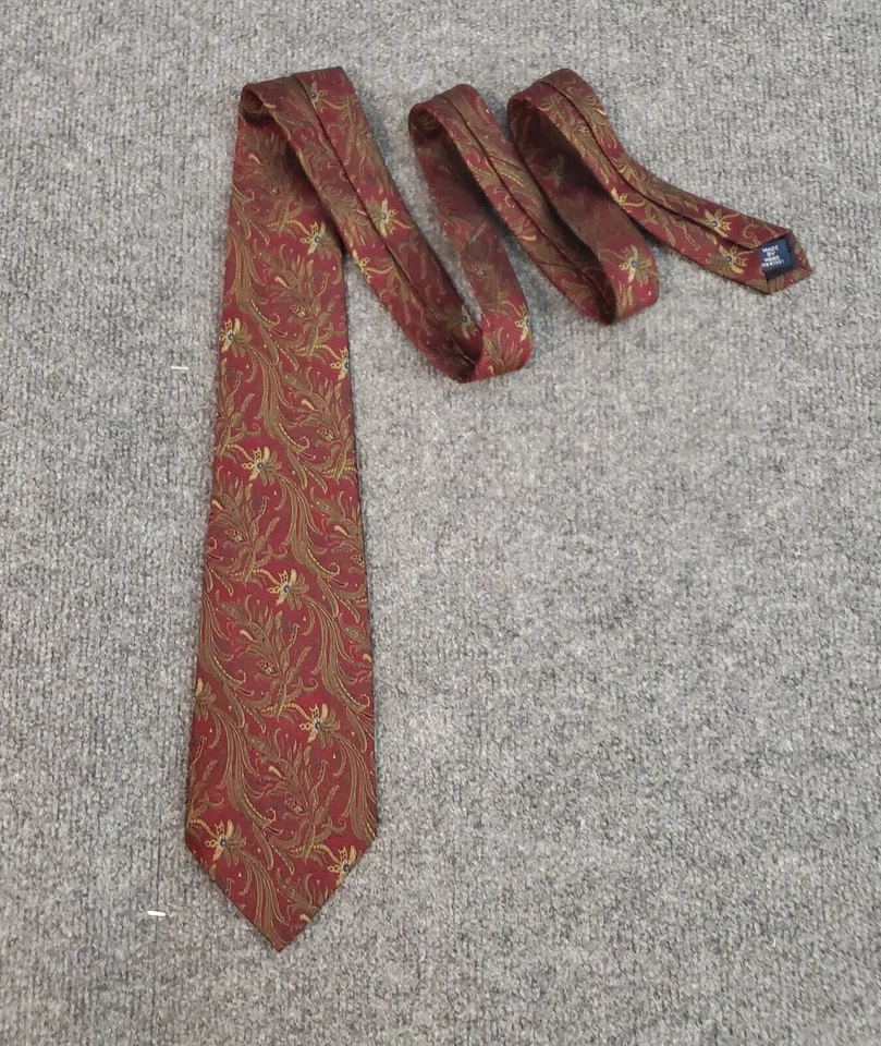 拉夫·劳伦领带花卉图案羊绒真丝混纺手工多色 56 — 第 2/4 张图片