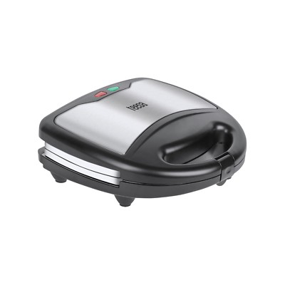 Sandwichmaker 3 in 1 Waffeleisen Grillen Silber schwarz Teesa Haushaltsgeräte