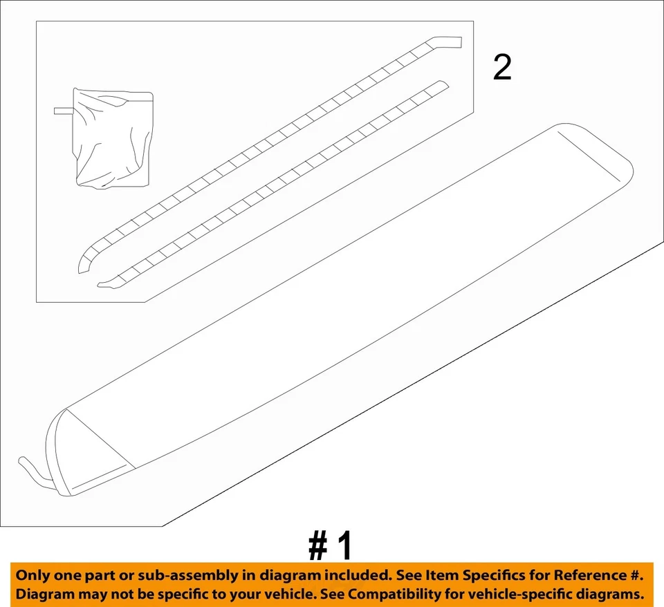 Used Rear Spoiler fits: 2014 Audi Q5 Rear Grade A - Изображение 4 из 4