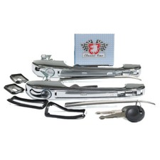 2x JP Türgriff Chrom + Schließzylinder für VW GOLF 1 2 PASSAT B2 vorne außen