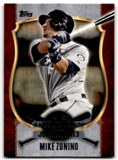 2015 Topps Update First Home Run Mike Zunino Seattle Mariners #FHR-28