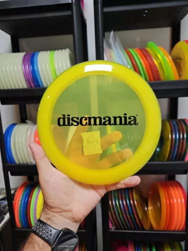 Discmania Active Premium Majesty Yellow Disc Golf Driver Bar Stamp 