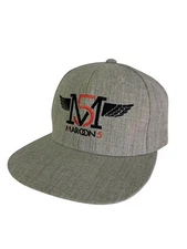 Maroon Five 5 Snapback Yupoong Hat Gray Trucker Cap Baseball Hat New