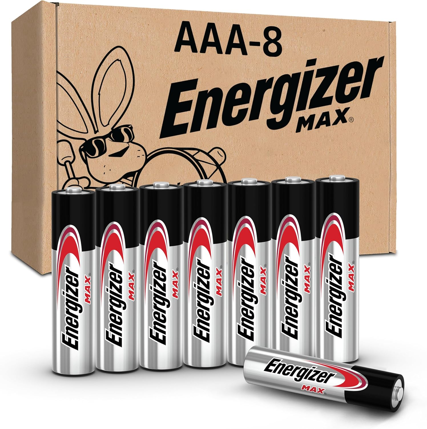 MAX AAA Batteries (8 Pack), Triple a Alkaline Batteries-image