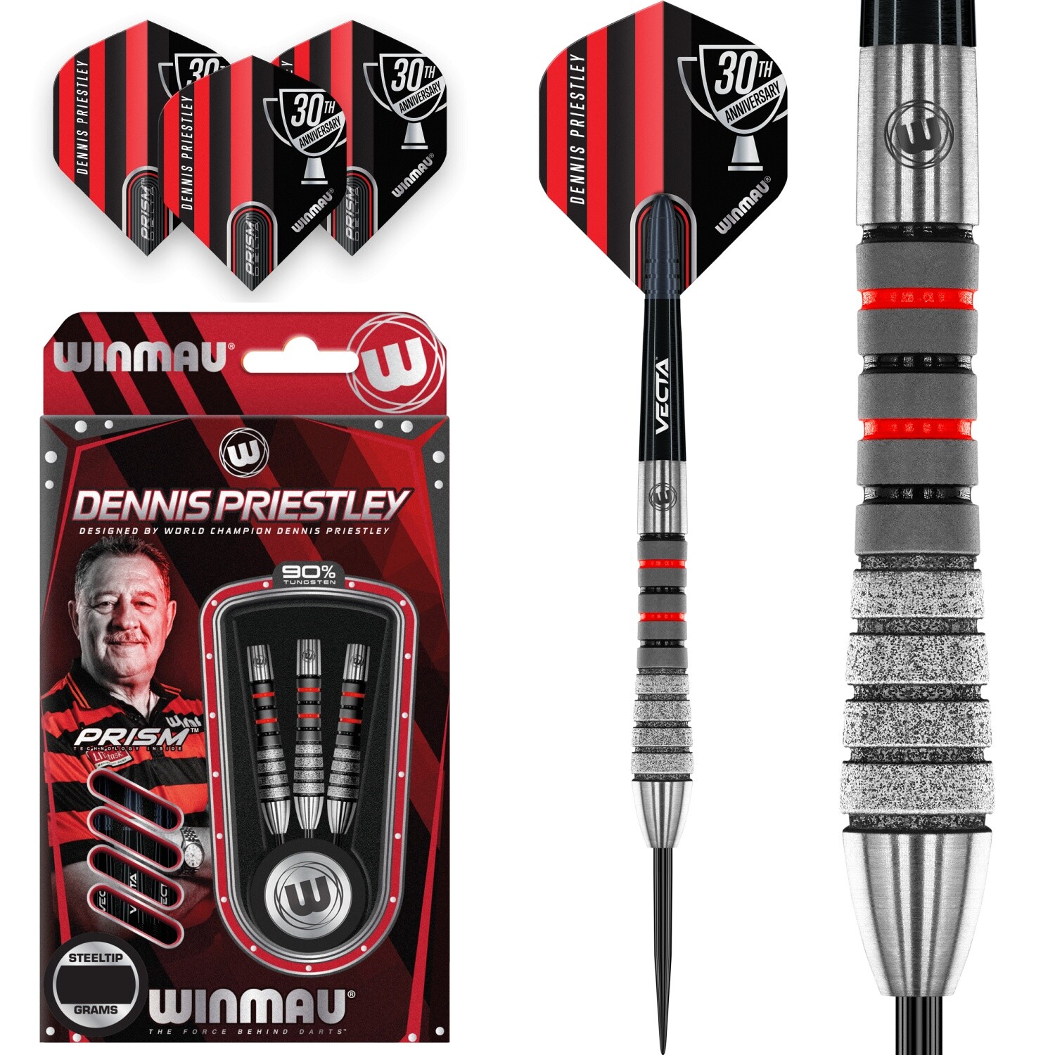 Уинмау Анг - Деннис Пристли Даймонд Анг 30 - Steeldart 30390₽