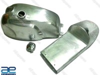 FüR Yamaha SR500 Cafe Racer KöRper Set Manx Kraftstofftank & Sitzschale