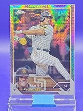Juan Soto 2023 Topps Chrome Prism Refractor SP 🔥 Padres