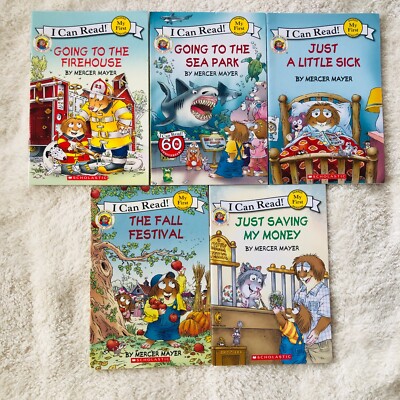 LITTLE CRITTERS Series 5 PB I Can Read! My First Reading Books by  Mercer Mayer