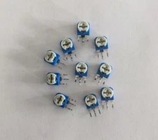 Qty 10 Choose 100 Ω to 2M Ω ohm Side Adjust TrimPot 13 VALUES-Mr Circuit
