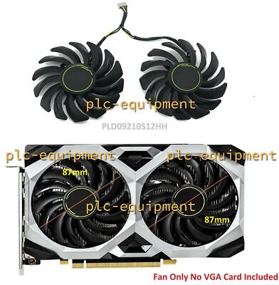 Fan Set For MSI GeForce GTX 1660 1660Ti SUPER VENTUS XS GPU Cooler PLD09210S12HH