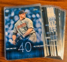 2014 Topps American League Free Agent 29 Card Lot-Ryan,Ortiz,Fisk,Cone Used