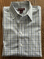 Boys Brooks Brothers XL Plaid Button-Down Collared Shirt