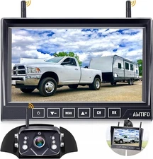 Wireless Backup Camera for Furrion RV: 7-Inch Recording Plug-Play Easy Setup Tru