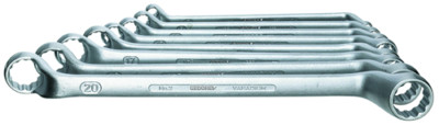 GEDORE Doppelringschlüssel-Satz 10-tlg, 6x7-24x27, 2-10, 6030740